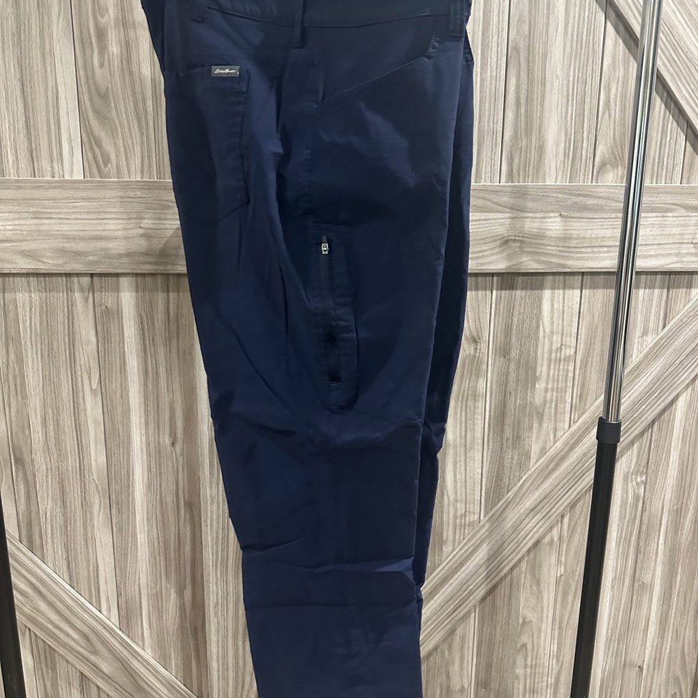 Eddie Bauer Men's Dark Cargo Pants - Fleece Lined